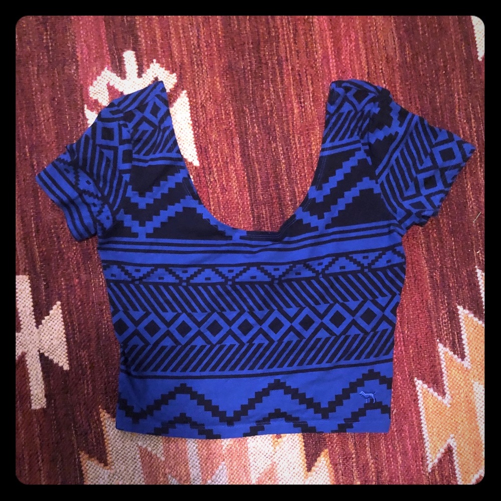 Victoria Secret PINK Aztec Crop Top